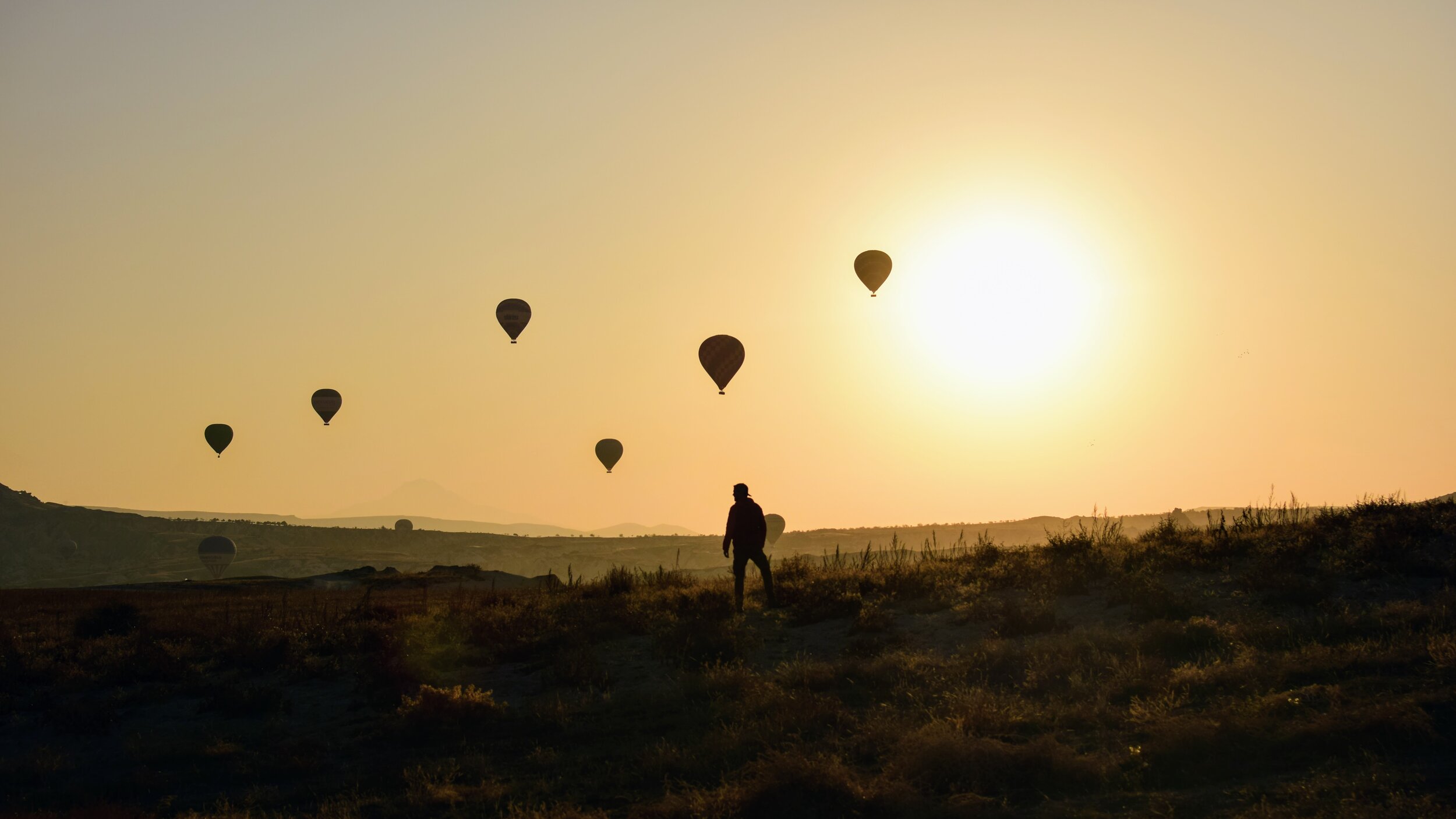 Hot Air Ballooning, Cappadocia, Turkey