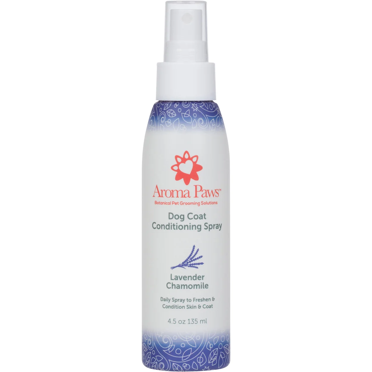 4.5 Oz. Dog Coat Spray Lavender Chamomile — Aroma Paws