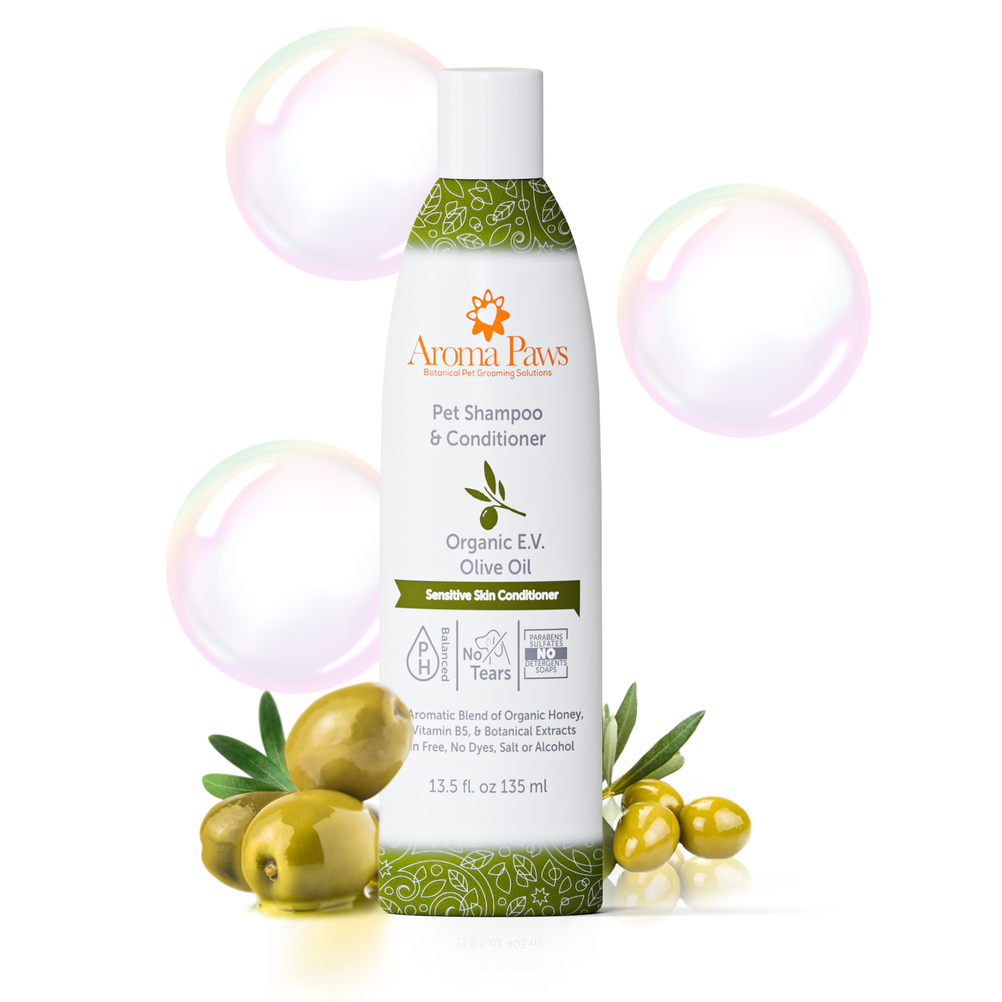 Organic Olive Oil Shampoo & Conditioner in One — Aroma Paws