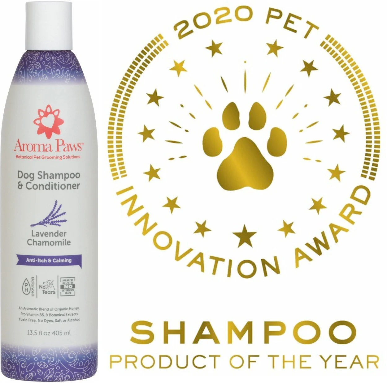 INNOVATIONAWARDPetBadgeSHAMPOOOFTHEYEARlavender.jpg