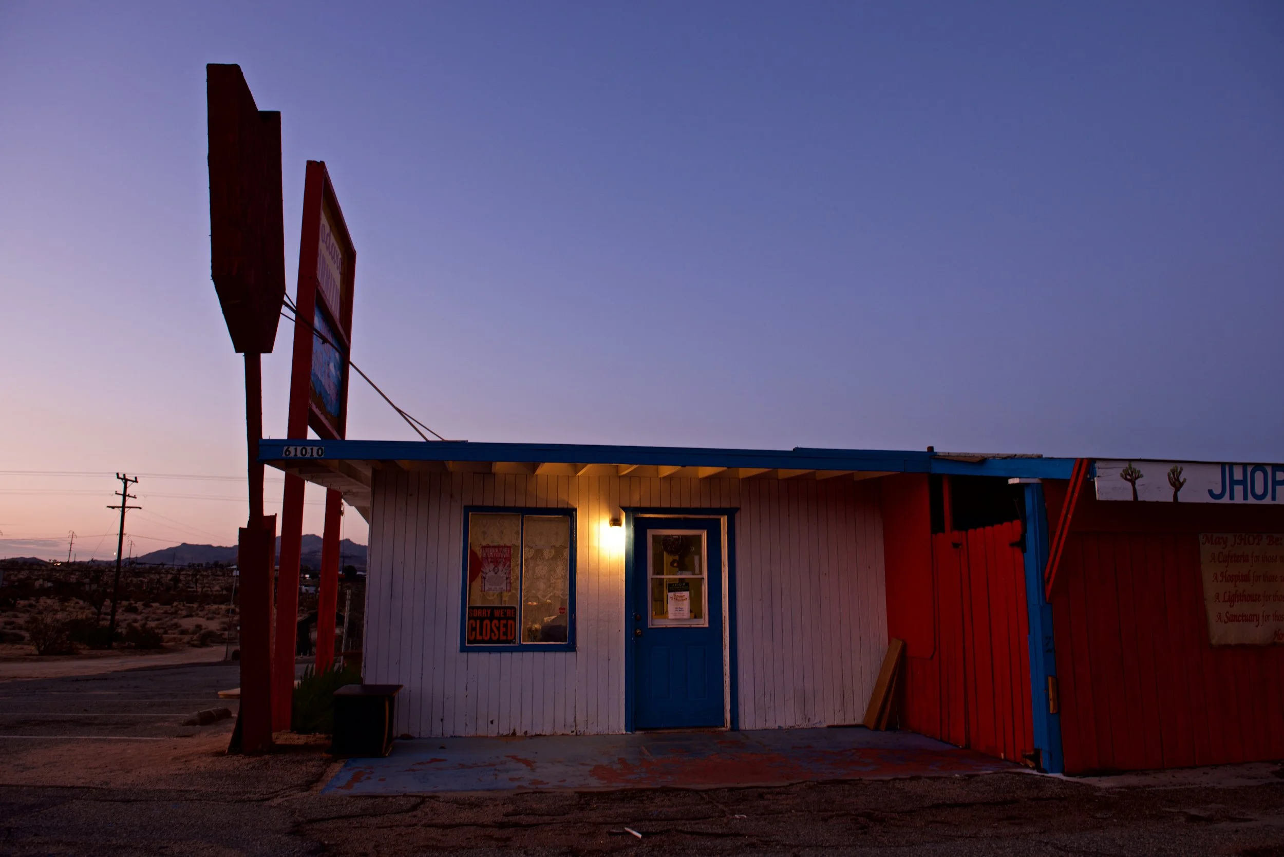 Nevada Night Scene