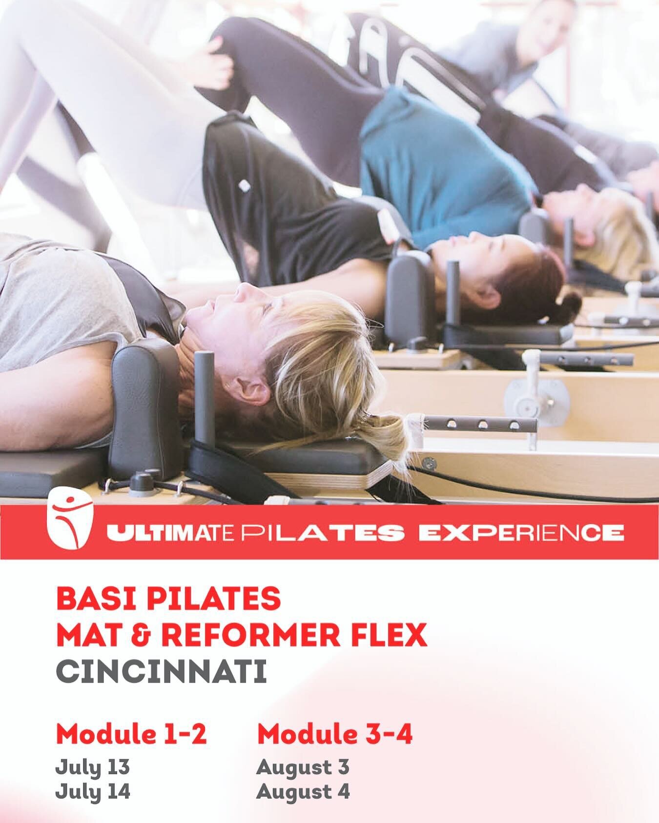 @basipilates Instructor Training begins this summer! Register now.