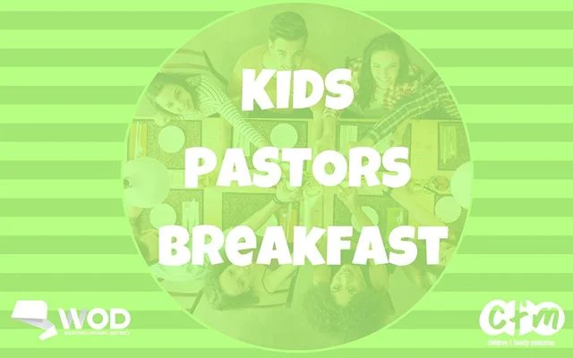 KIDS PASTORS: Don't forget to sign up for our FREE breakfast at the WOD Conference! Register for the event, then follow the link in our bio to reserve your spot! Registrations for breakfast are due this coming Friday, September 20th.