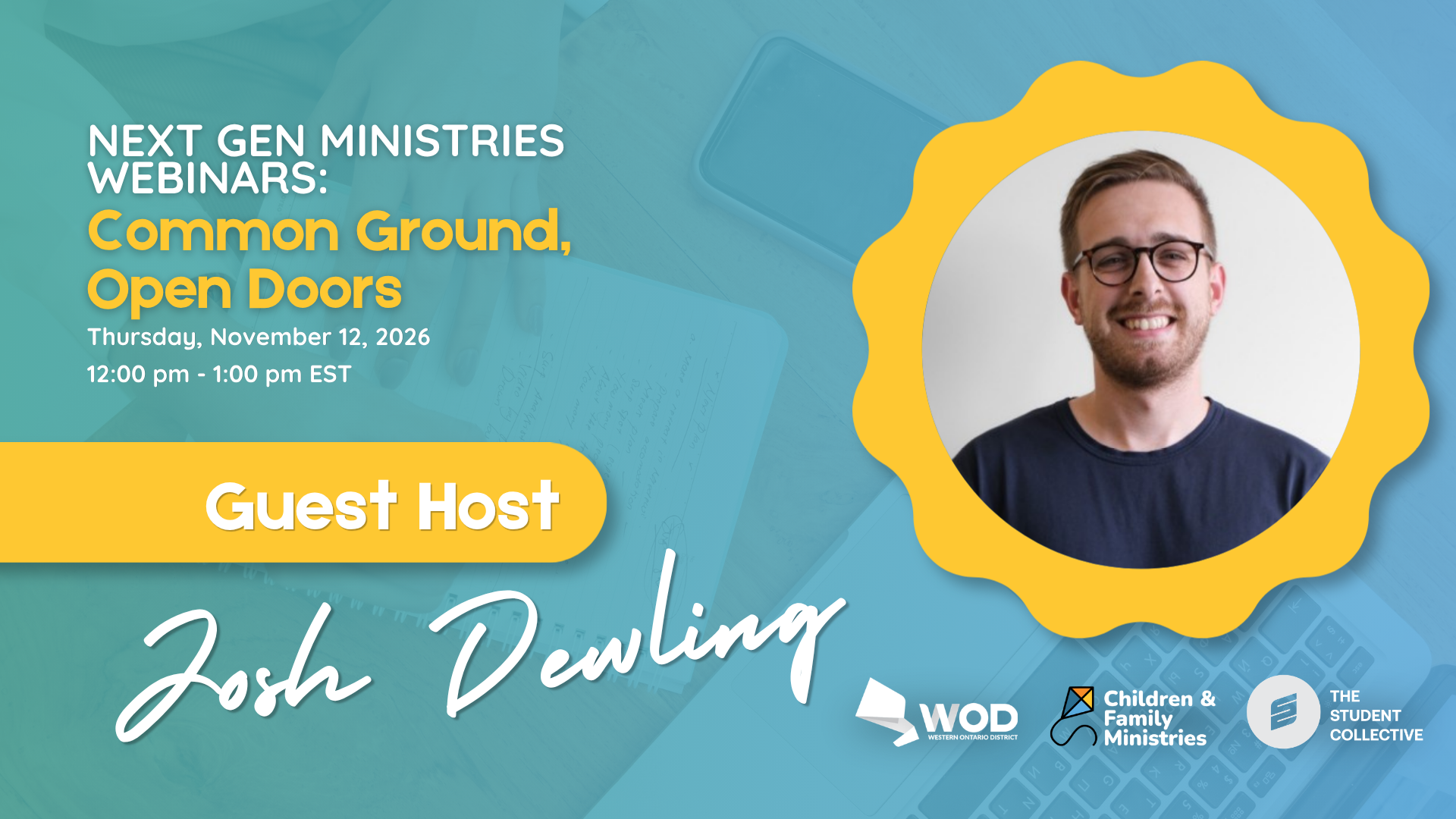 NextGen Ministries Webinars: Common Ground, Open Doors