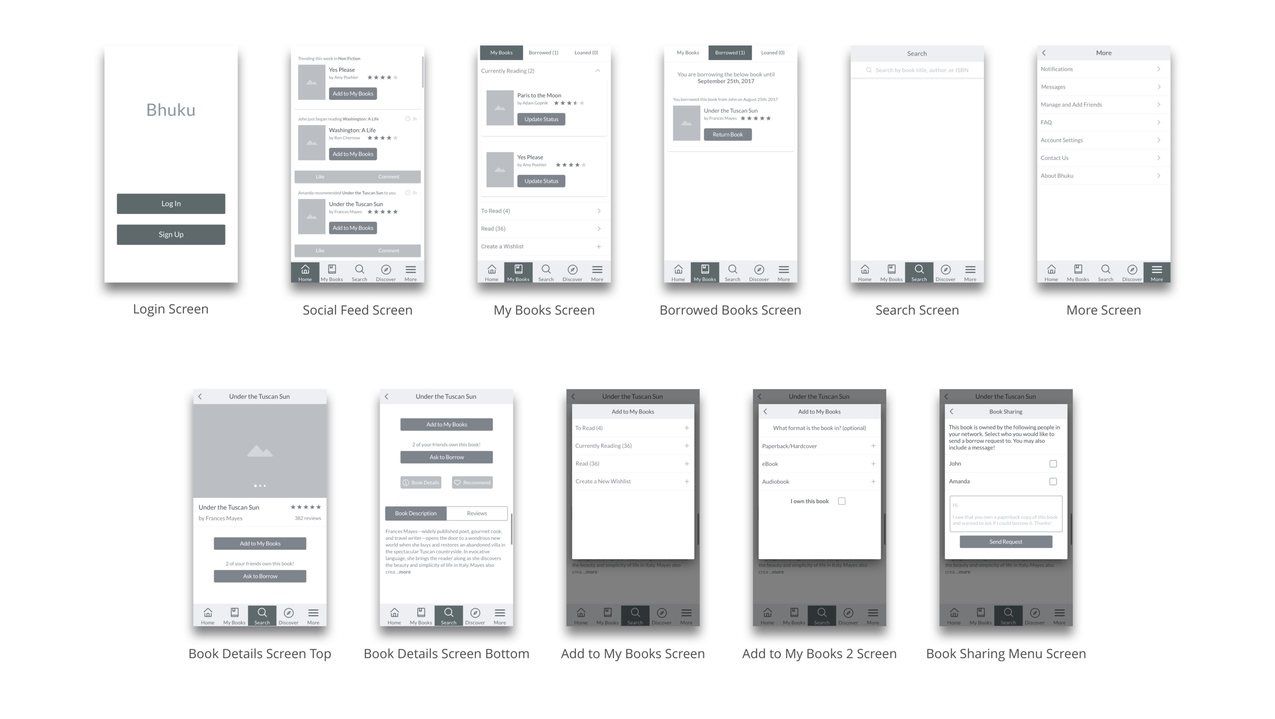Bhuku Mid Fidelity Wireframes for Portfolio.png