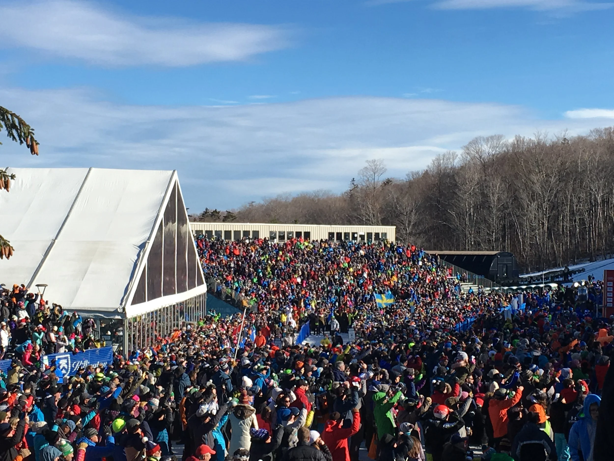 Some 17,000 fans flocked to Killington for Day One of the FIS World Cup, 2017.