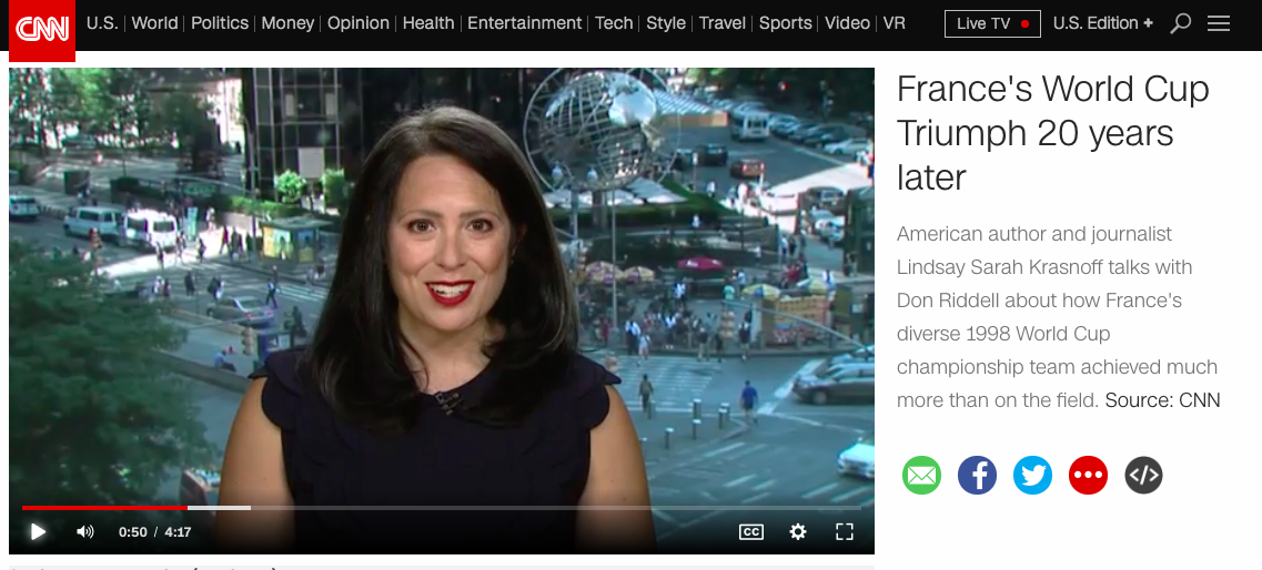 On France at the 2018 World Cup for CNN World Sport. Watch here .