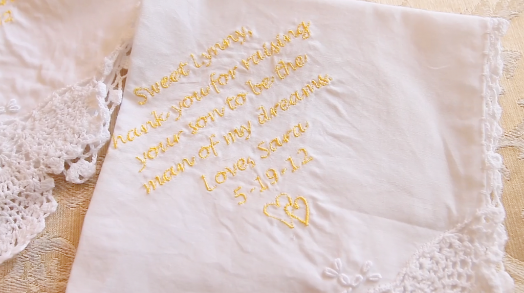 four seasons hotel austin wedding pic 03 handkerchief