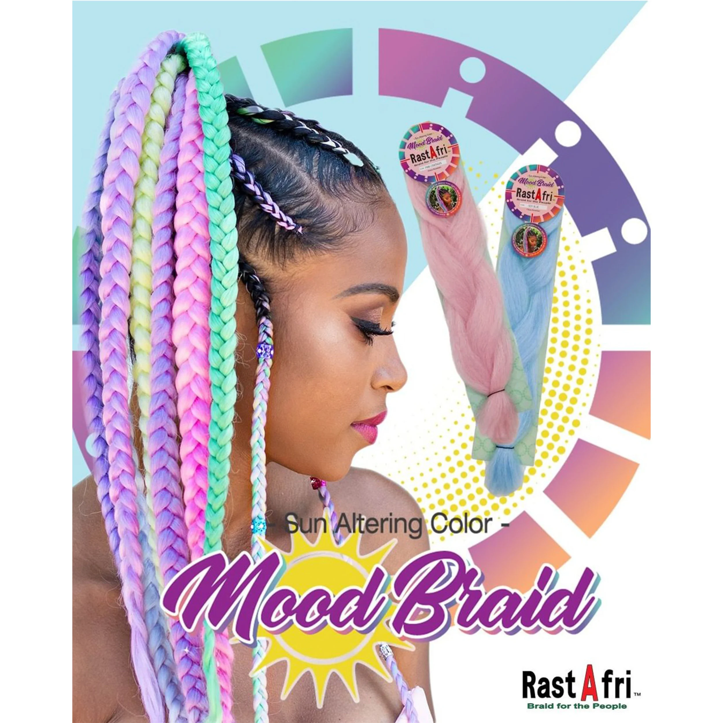 RastAfri Mood Braiding Hair
