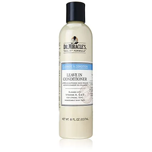 house of hair best leave in miracles Dr. Miracle's Feel it Formula Leave In Hair Conditioner