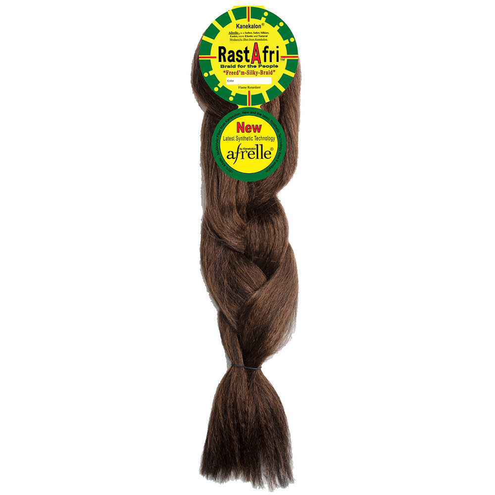 brown house of hair la RastAfri Silky Braiding Hair extension