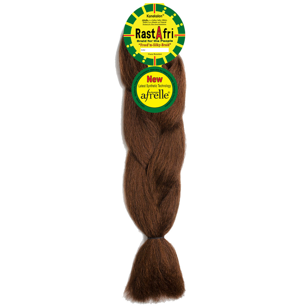 red brown RastAfri Silky Braiding Hair extension house of hair la