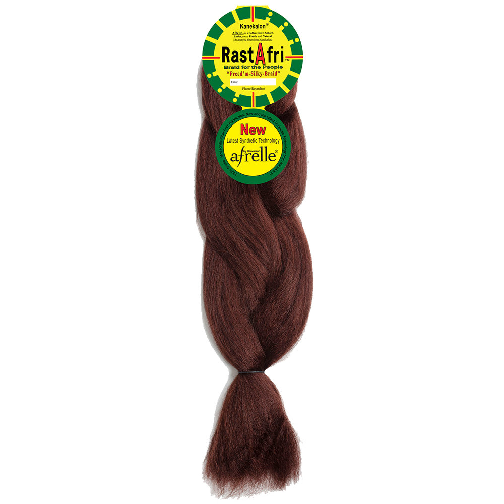 house of hair la house of hair la RastAfri Silky Braiding Hair extension  red brown