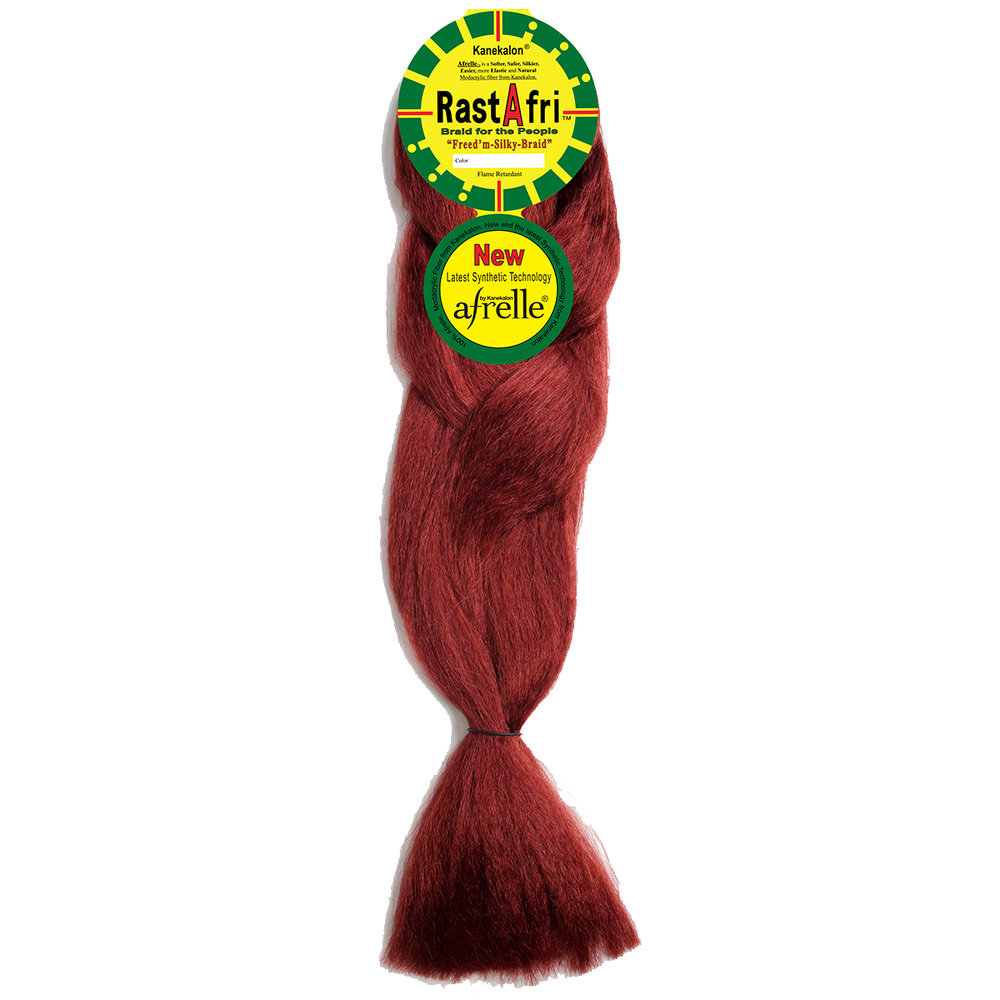 RastAfri Silky Braiding Hair Crochet Hair Extension red house of hair la