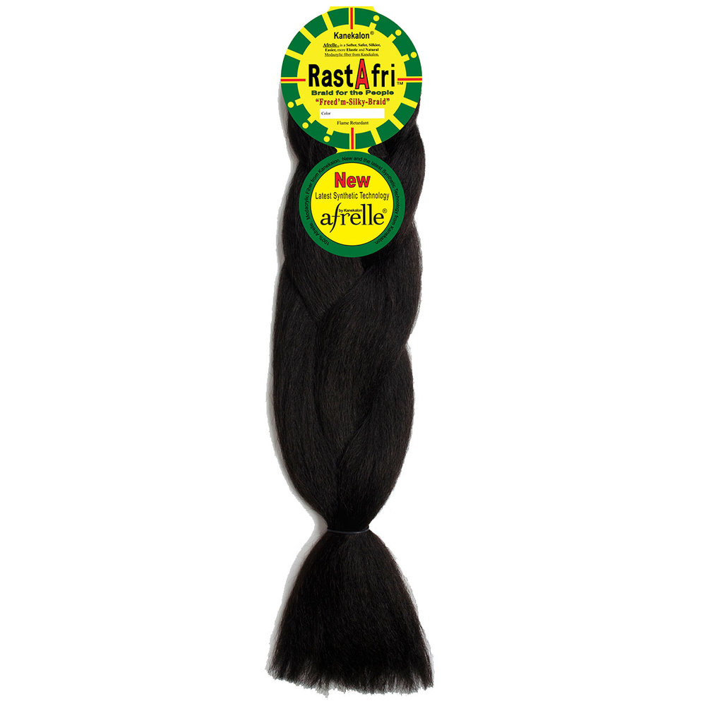black 1b 1 2 house of hair la extension RastAfri Silky Braiding Hair