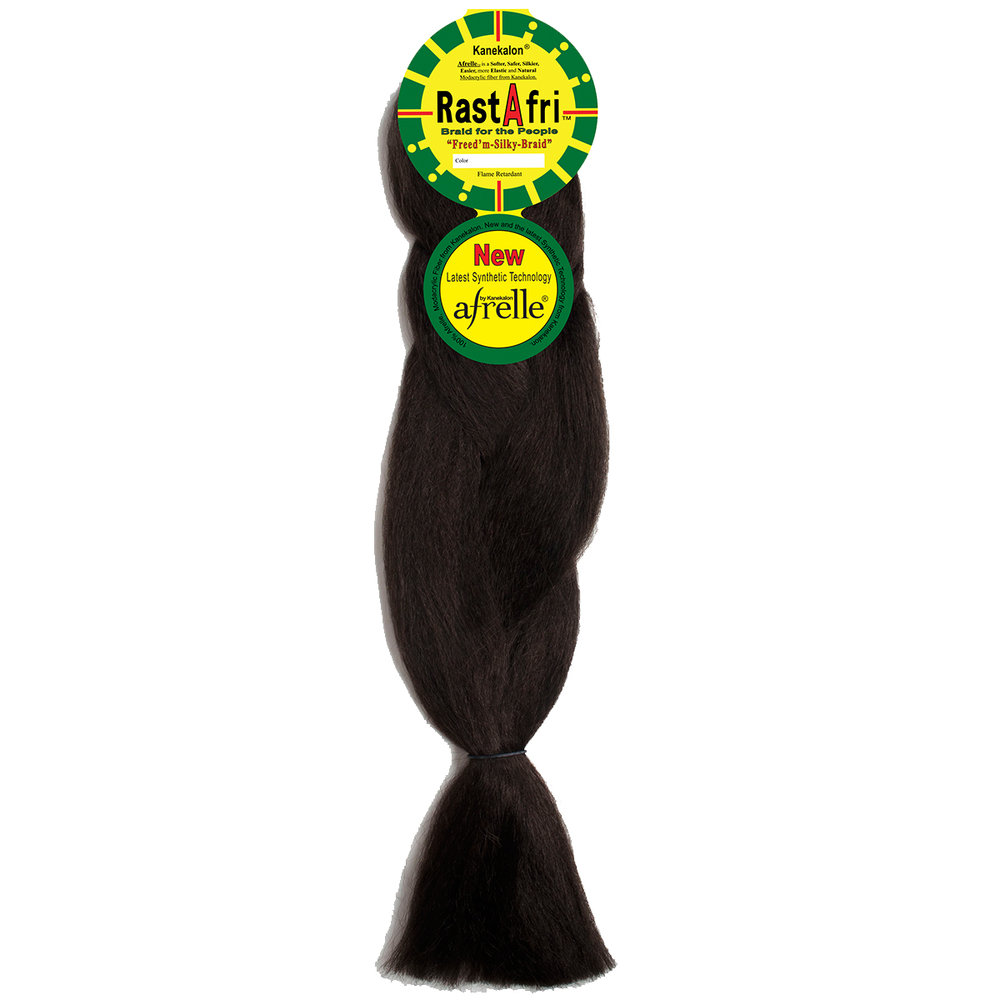 RastAfri Silky Braiding Hair extension house of hair la black