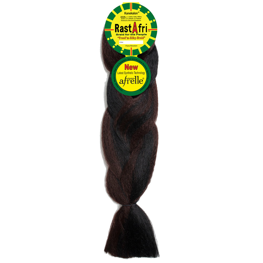 RastAfri Silky Braiding Hair extension house of hair la dark black brown