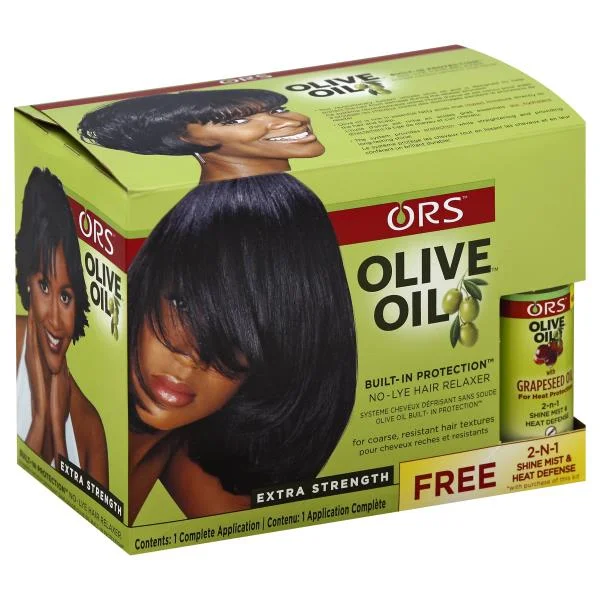 Ors Olive Oil Full Application No-Lye Hair Relaxer, Extra Strength