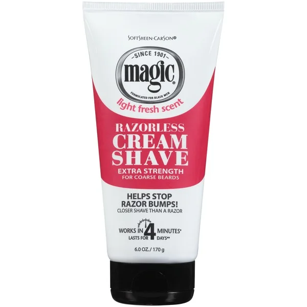 Magic Razorless Cream Shave Extra Strength best shaving creme mens magic razorless hair remover