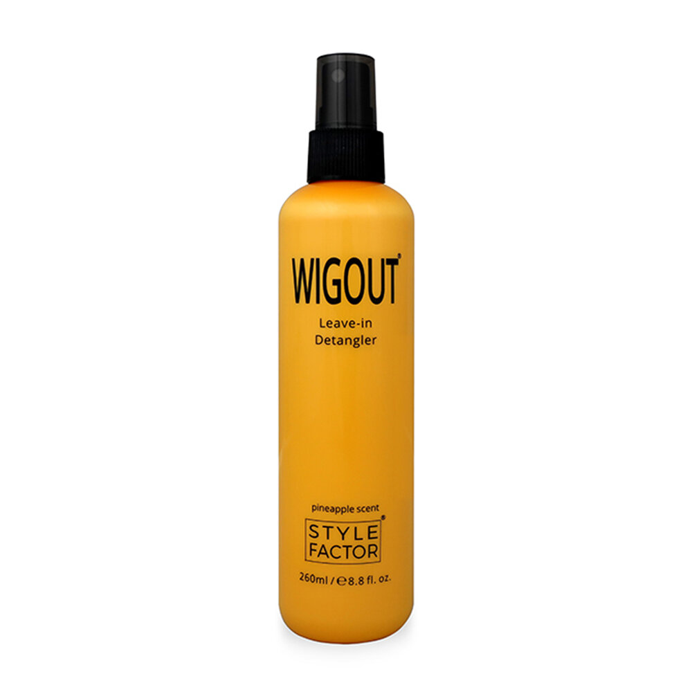 Style Factor Wig Out Leave-In Hair Detangler Spray houseofhairla pineapple best edge booster wig out style factor spray house of hair