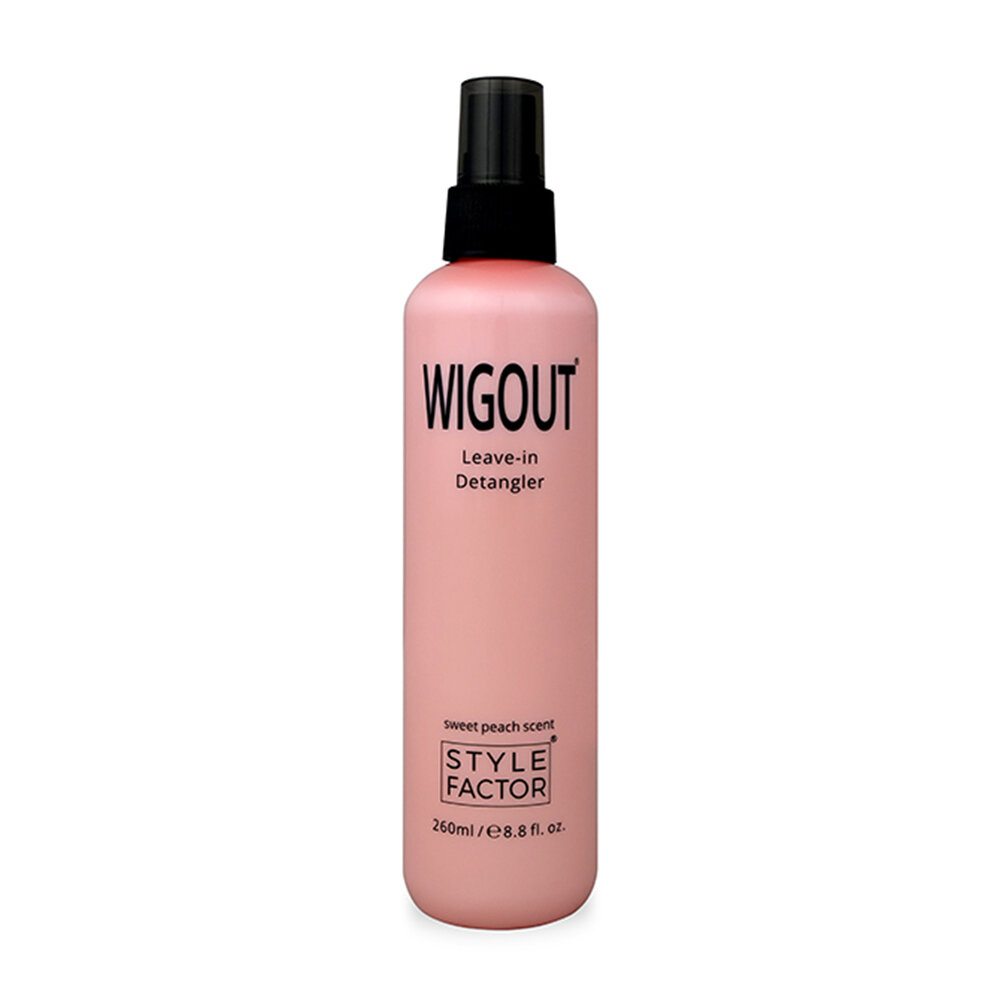 Style Factor Wig Out Leave-In Hair Detangler Spray houseofhairla sweet peach