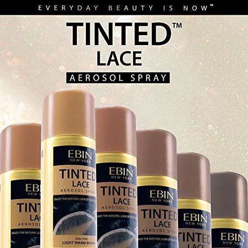 Ebin Beauty Tinted Lace Aerosol Hair Spray