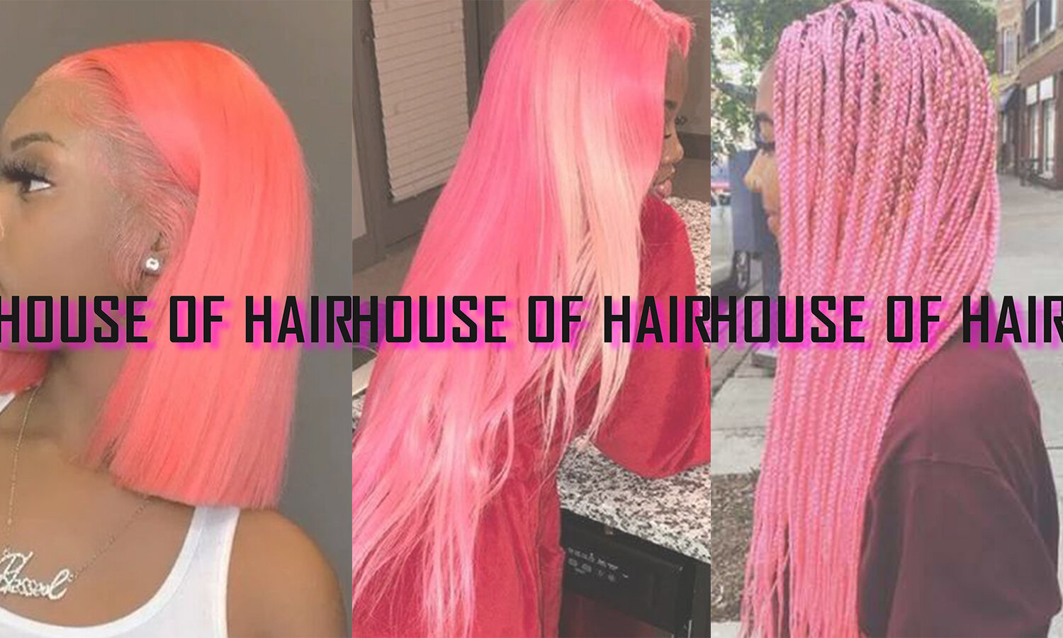 house of hair pink wig