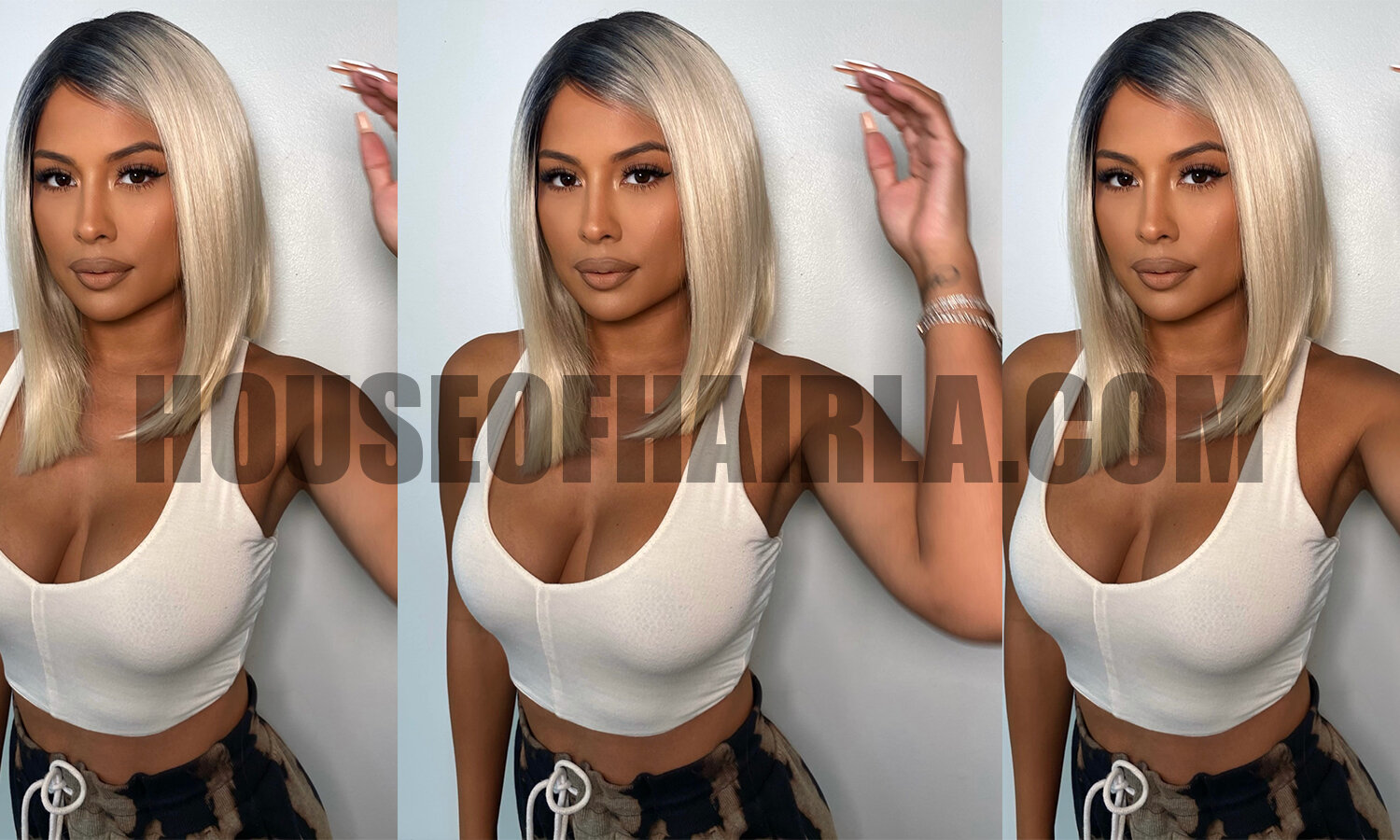 lace front wig yris palmer 613 blonde house of hair la 