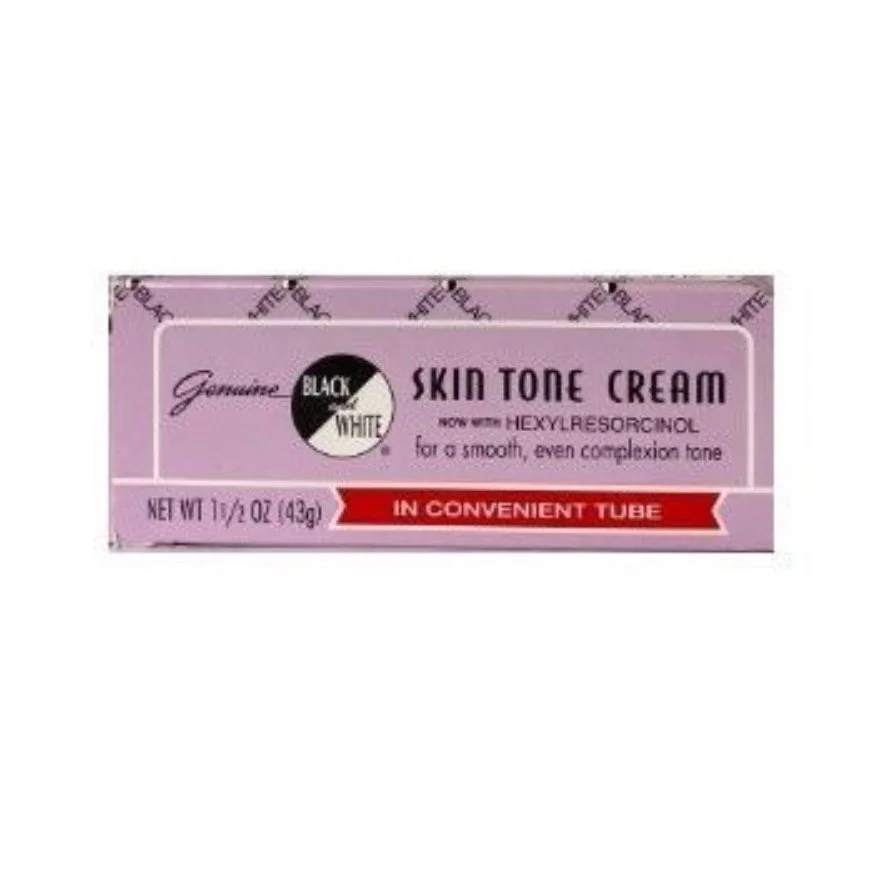 Genuine Black & White Skin Tone Cream