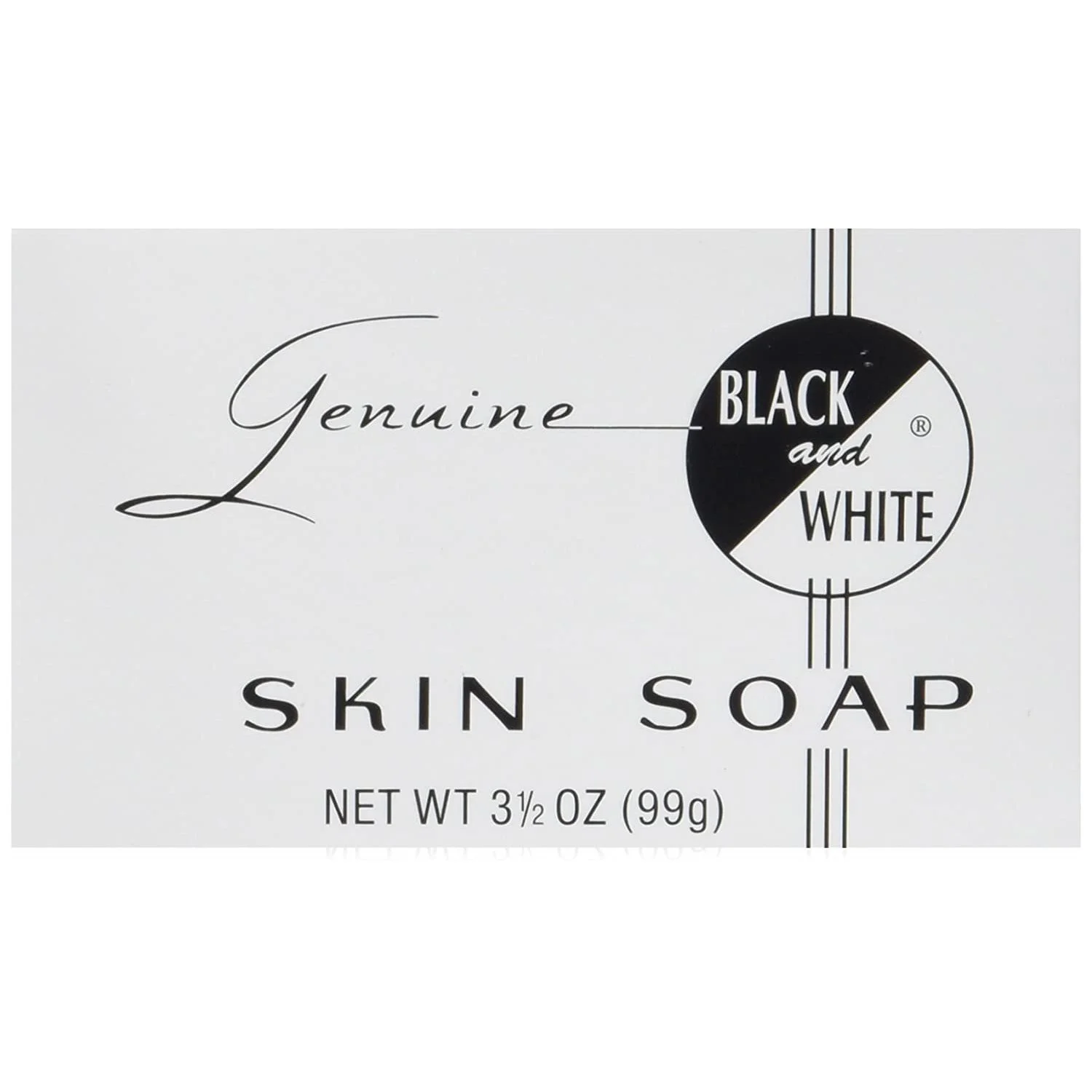Genuine Black & White Black Soap best bar