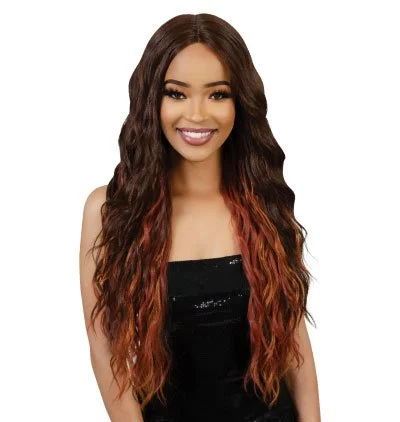 Fashion Source Lace Wig HLD- Keila extra long hd lace front wig crimp wavy pre styled house of hair
