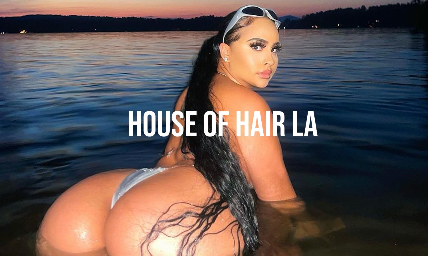 ponytail hair extension house of hair la