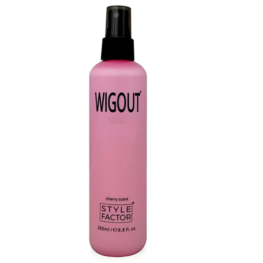 Style Factor Wig Out Leave-in Conditioner Hair Spray sweet peach