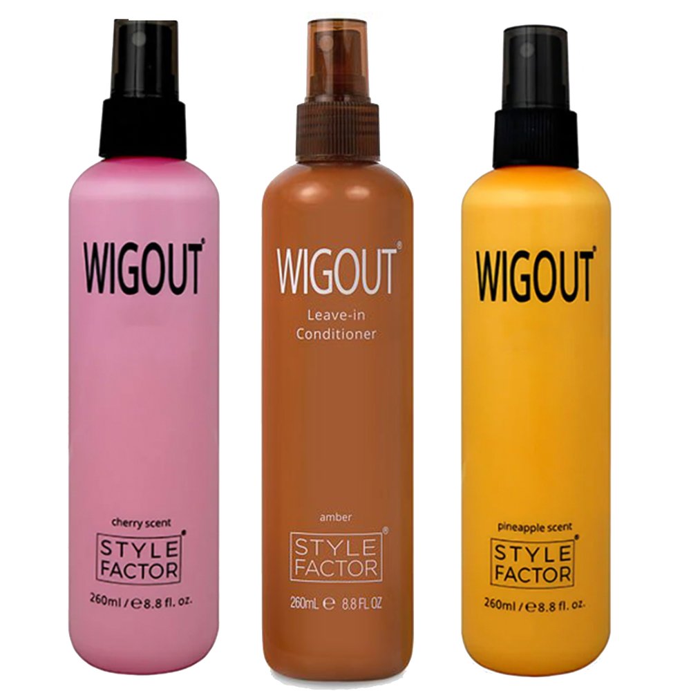 Style Factor Wig Out Leave-in Conditioner Hair Spray best edge booster wig out style factor spray house of hair leave in