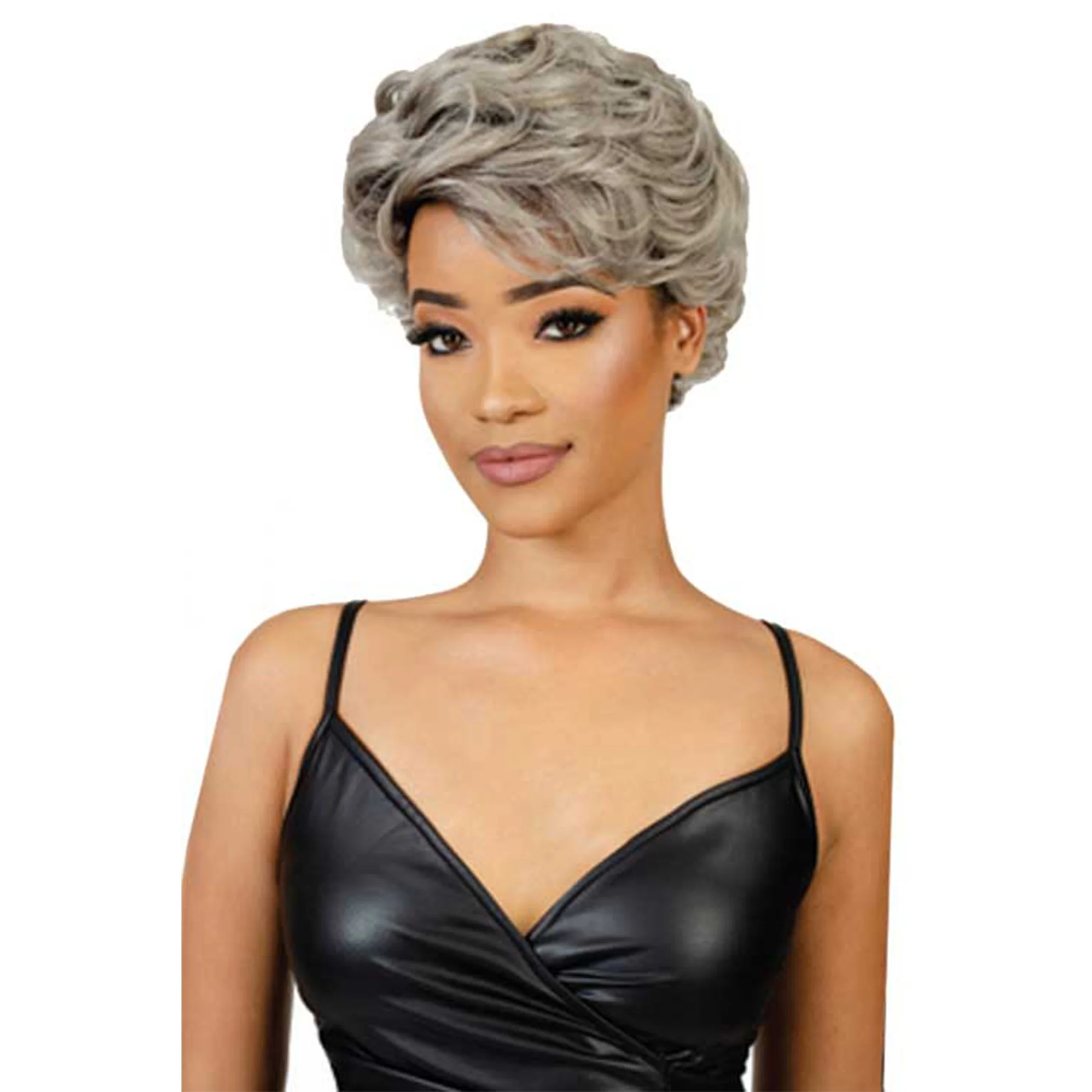 Fashion Source HT Wig Dora house of hair la grey gray short hair wig