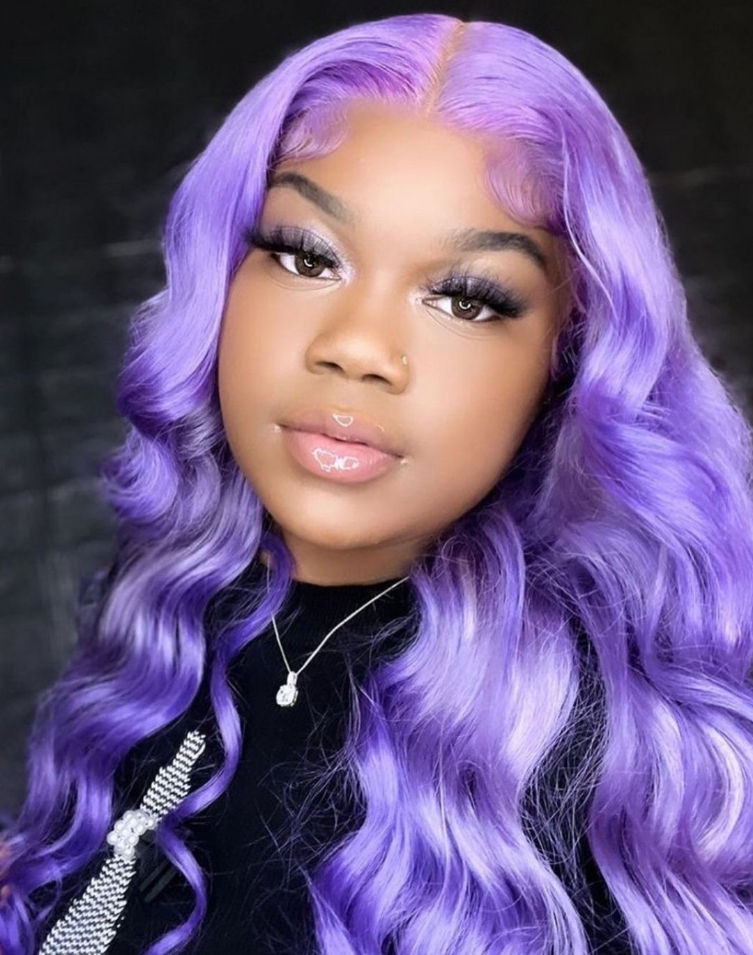 @itsjustnyissa in custom colored Blade wig @janetcollection