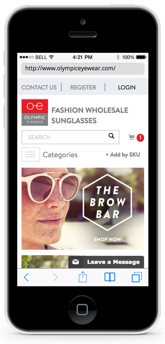 olympiceyewear mobile