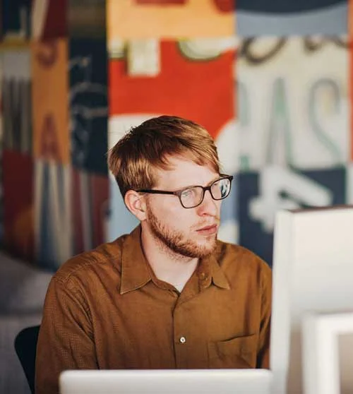 Team member working