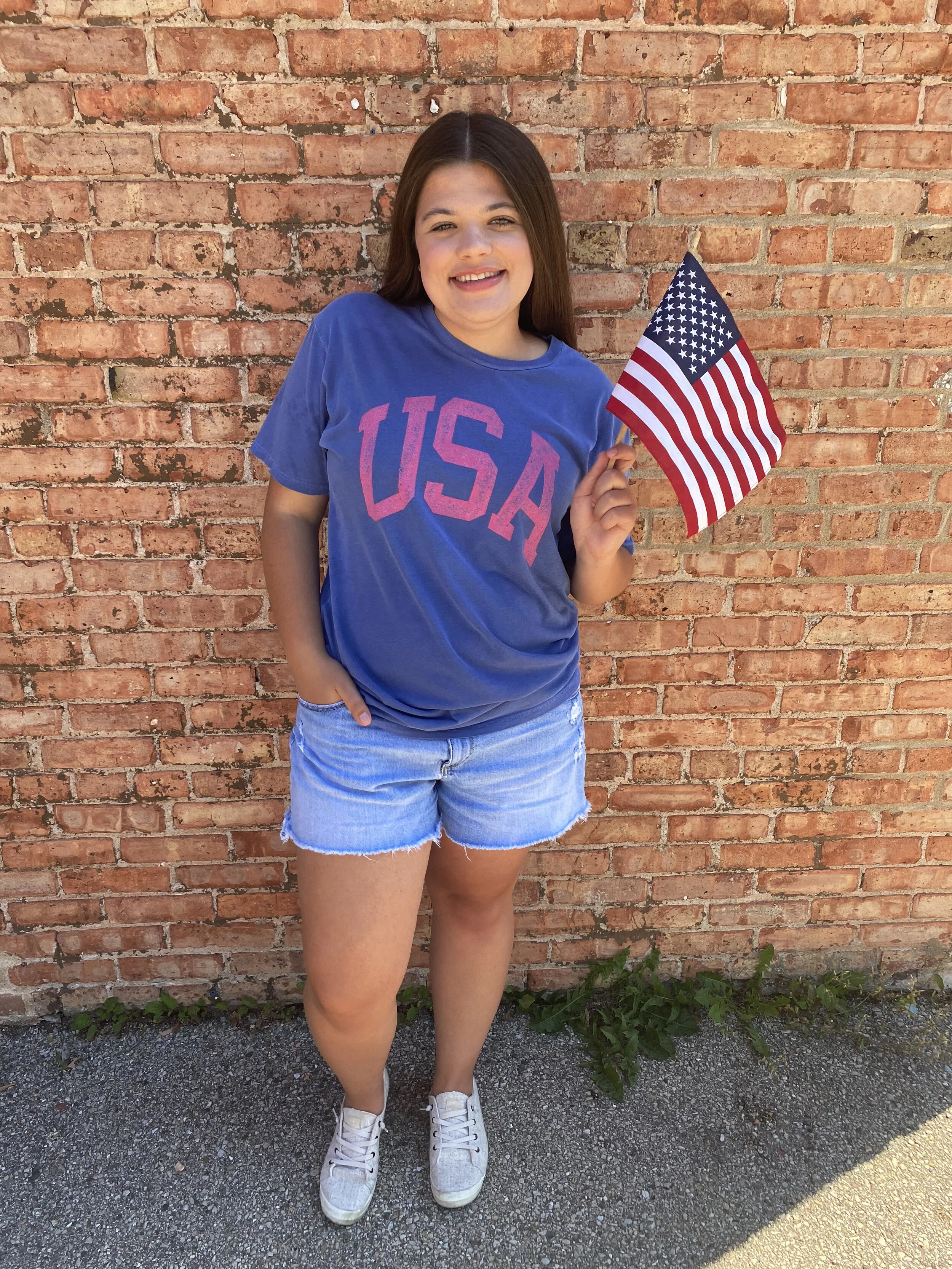 The Blue Vintage “USA” T-Shirt!