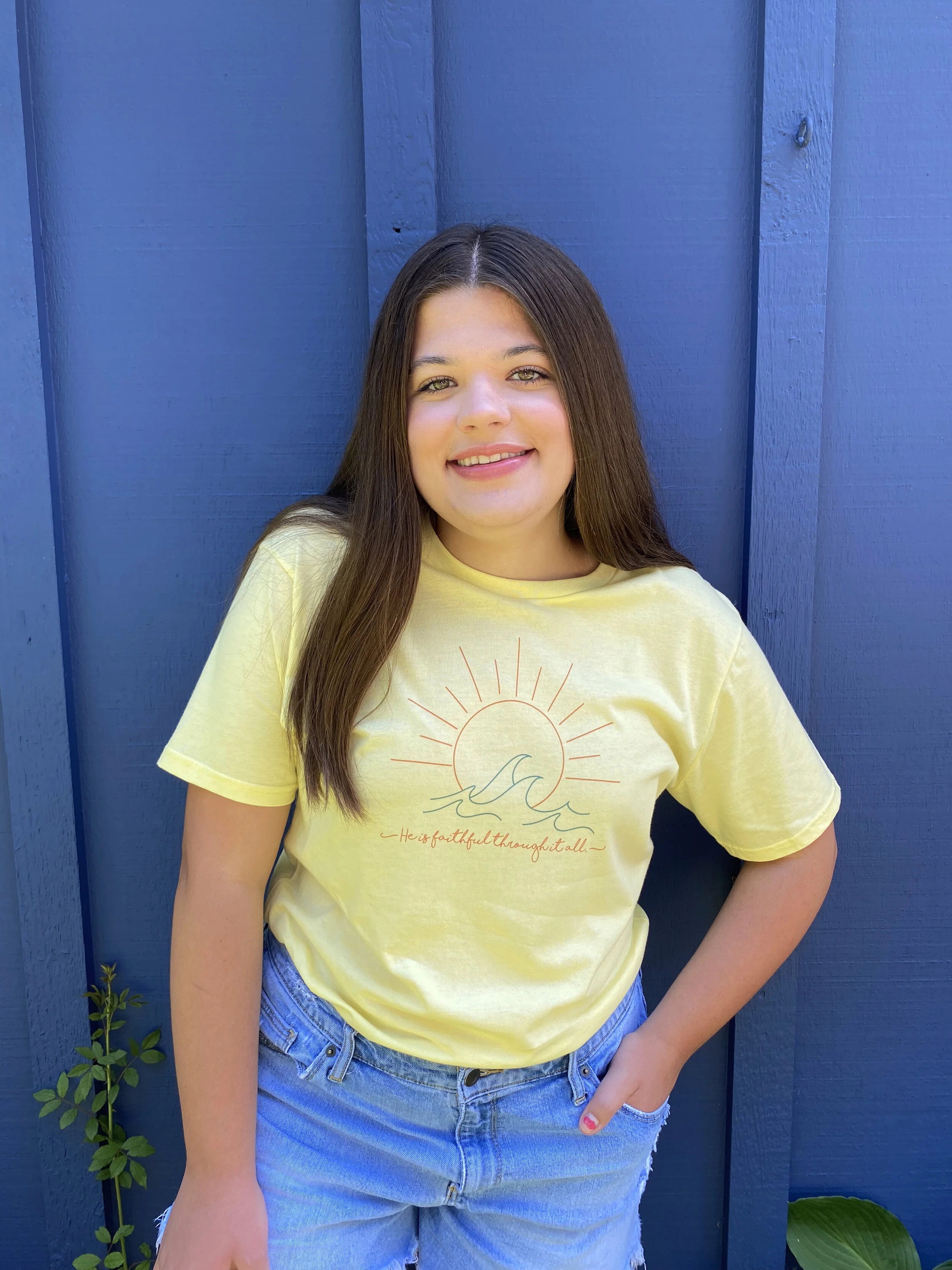 The “He is Faithful Through it All” T-Shirt! 