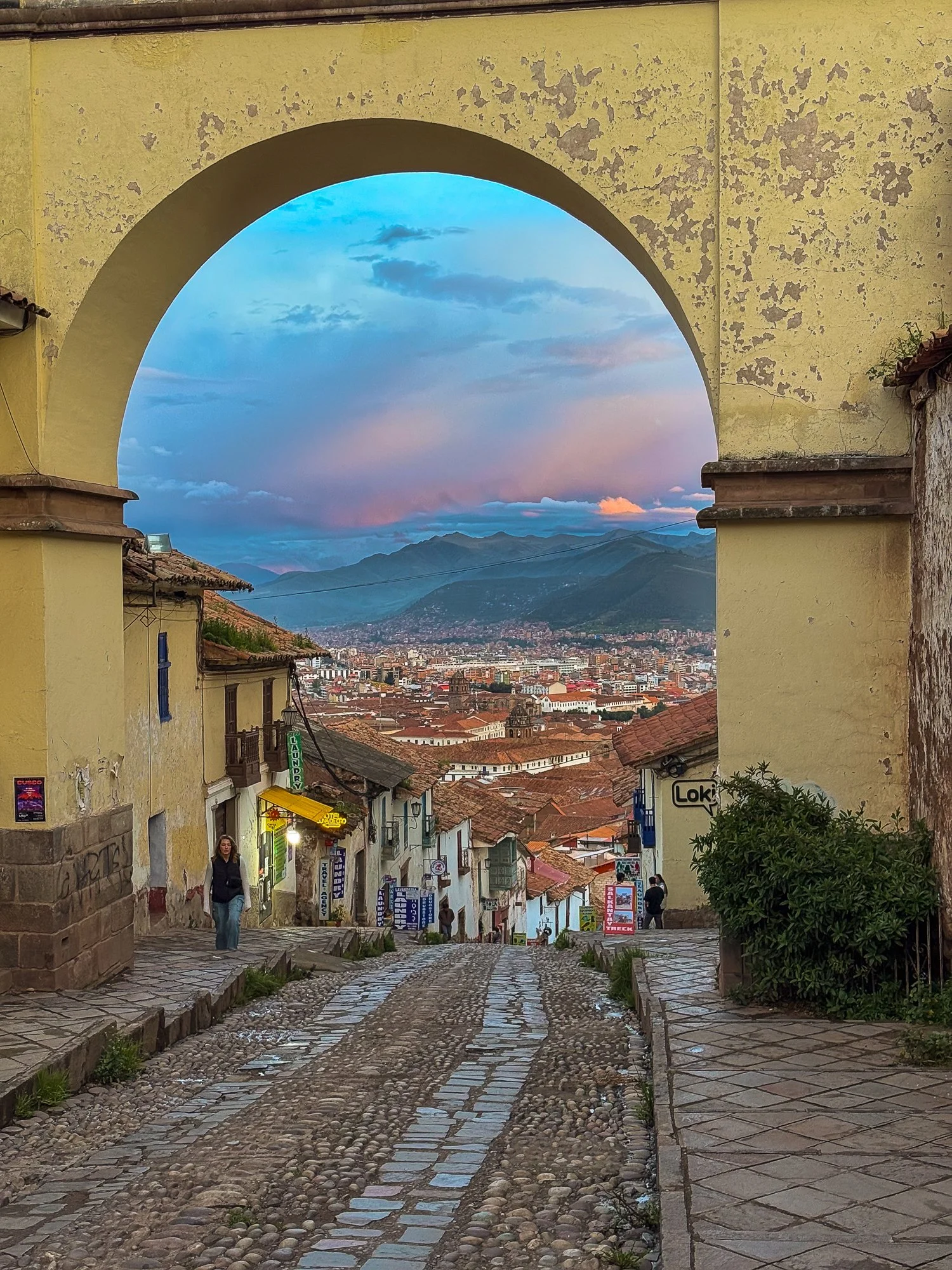 Santa Ana Arch, Cusco, Peru