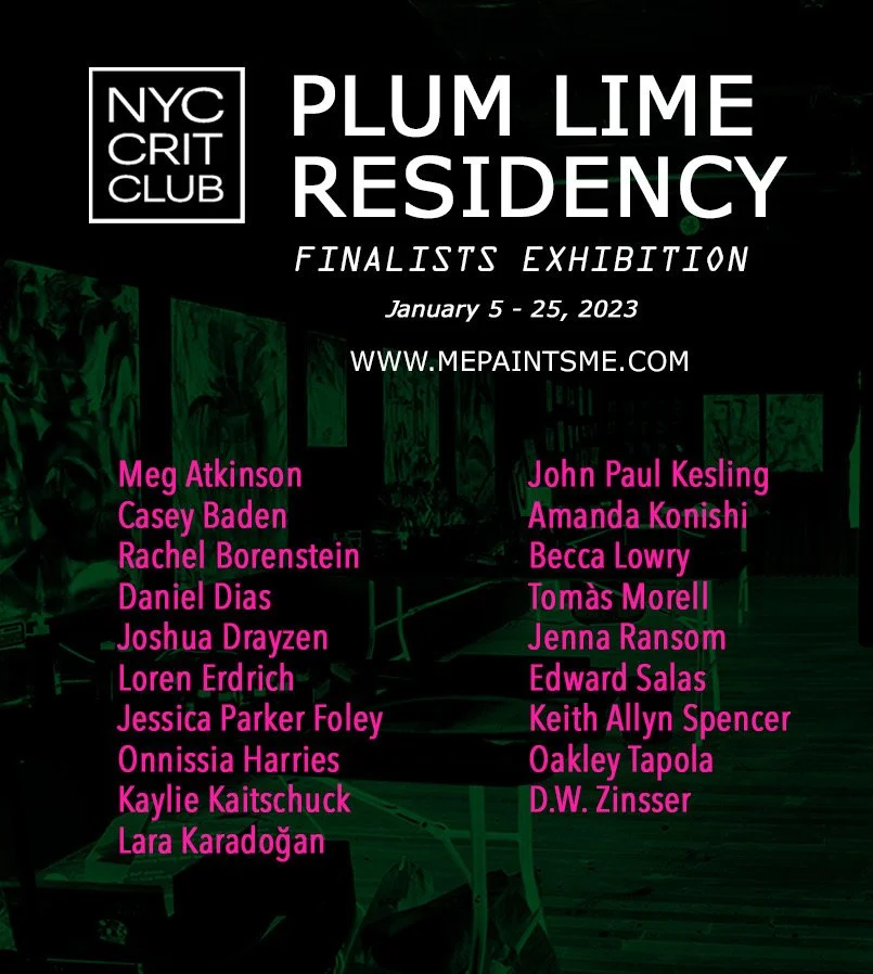 Plum Lime Residency Finalists Exhibition