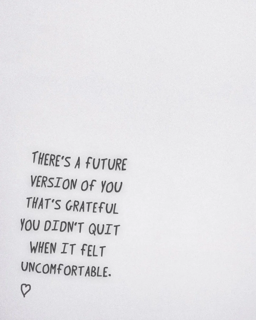 On the other side of discomfort, is the most capable, resilient and strongest version of yourself. We&rsquo;re cheering you on and always in your corner 🤍