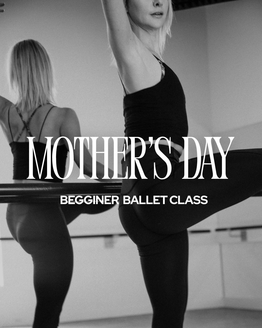 Looking for something a little different this Mother&rsquo;s Day? 
⠀⠀⠀⠀⠀⠀⠀⠀⠀
Join us for a light, joyful ballet class you can share with your mom, daughter, or a friend you love spending time with. It&rsquo;s not about being perfect, it&rsquo;s about