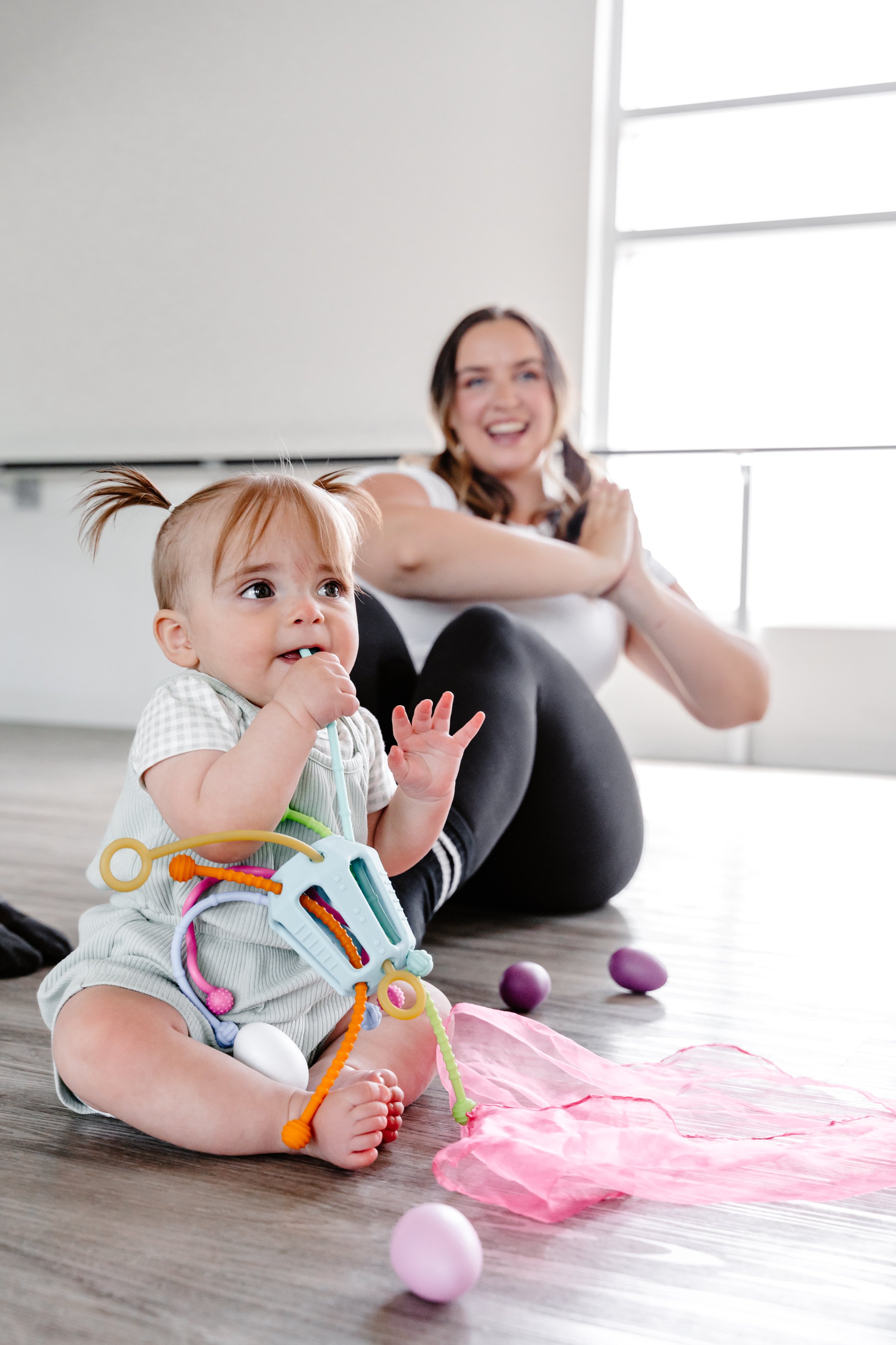 What to expect in Barre West's Mom &amp; Baby classes