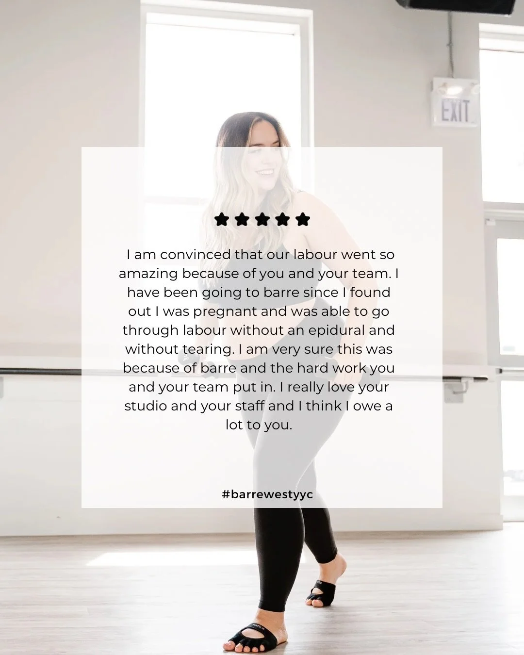 Pregnancy changes a LOT, including how your body feels when you move.
&nbsp;
But it doesn&rsquo;t mean you have to give up the workouts you love. Our Prenatal Barre Workshop is designed to help you feel confident, strong, and supported as your body c