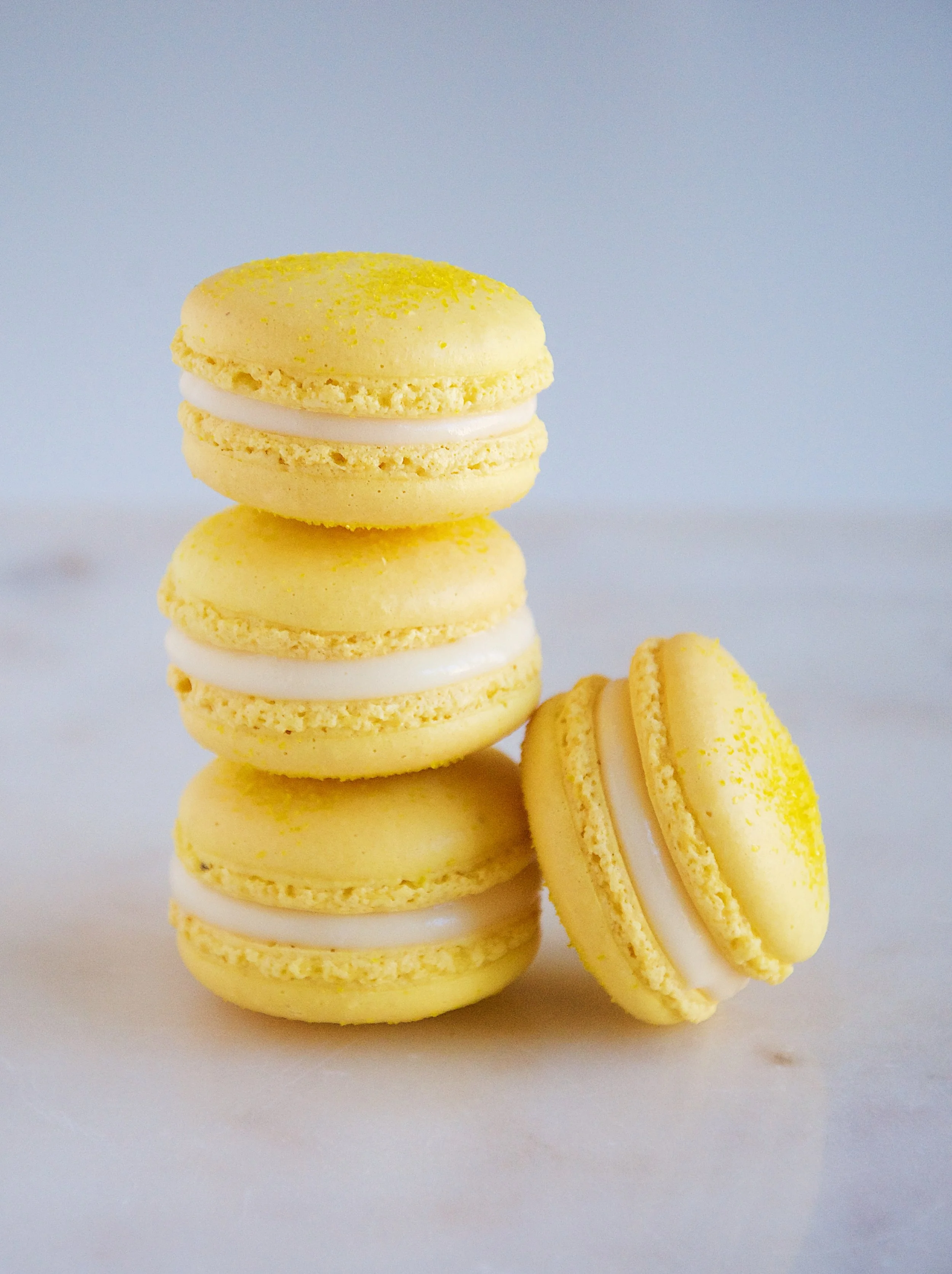 Passionfruit Macarons With Silky Smooth Passionfruit Cream Cheese Filling Julie Marie Eats Julie Marie Eats Cream cheese buttercream macaron filling variations. julie marie eats
