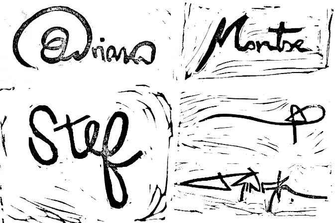 Custom signature stamps