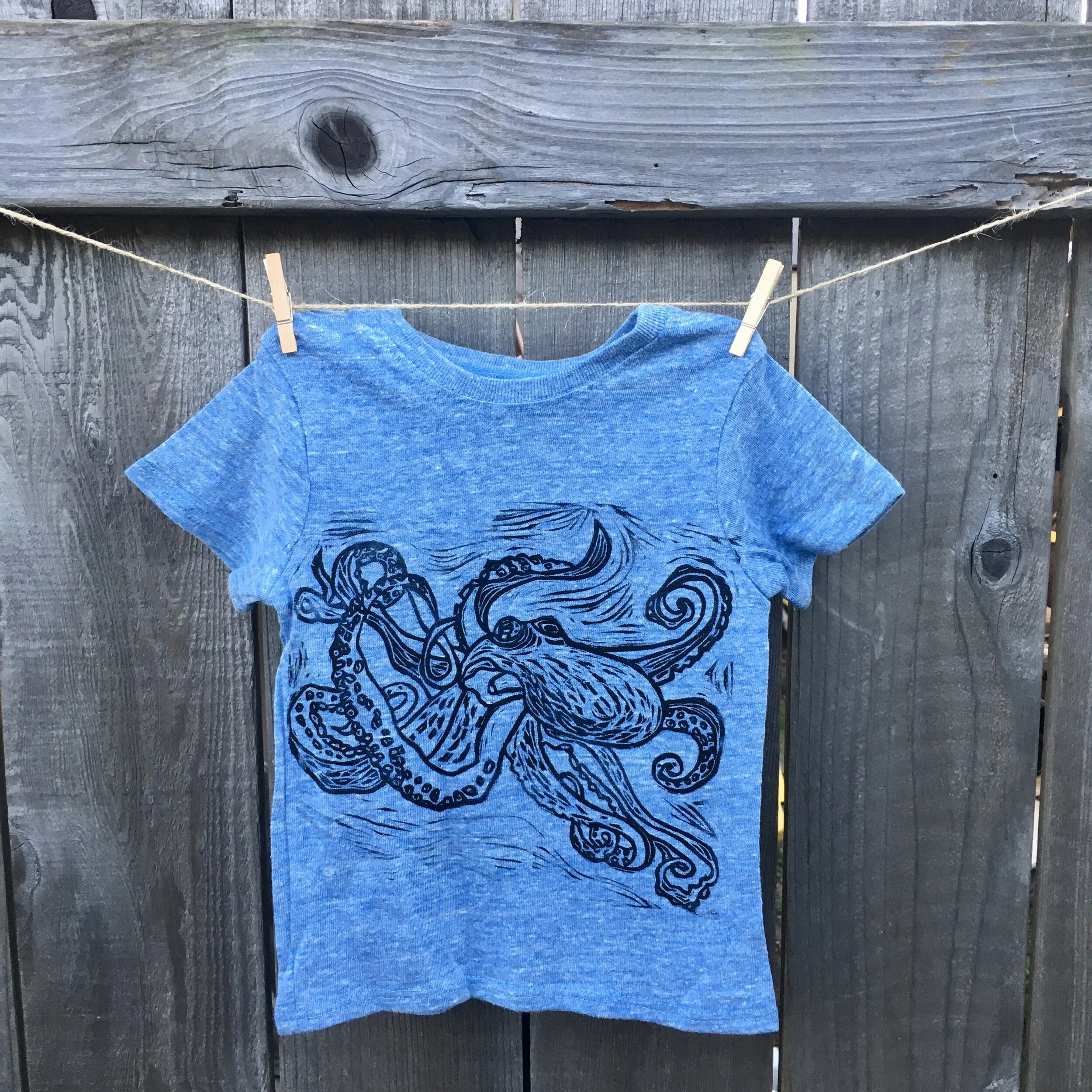 Octopus Toddler T-shirt