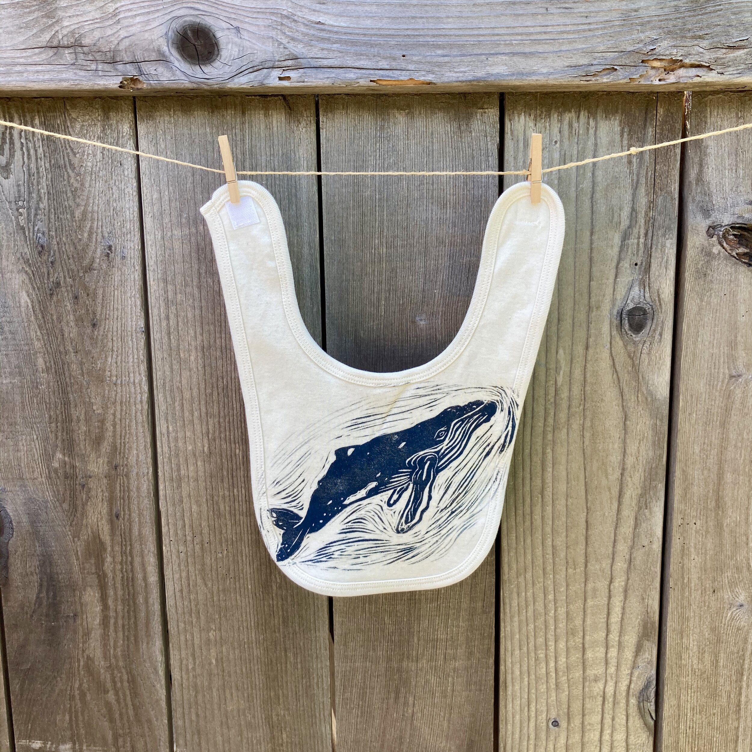 Whale Baby Bib